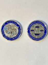 FALLEN BROTHERS / SISTERS - REMEMBRANCE & RESPECT CHALLENGE COIN - 1.75"